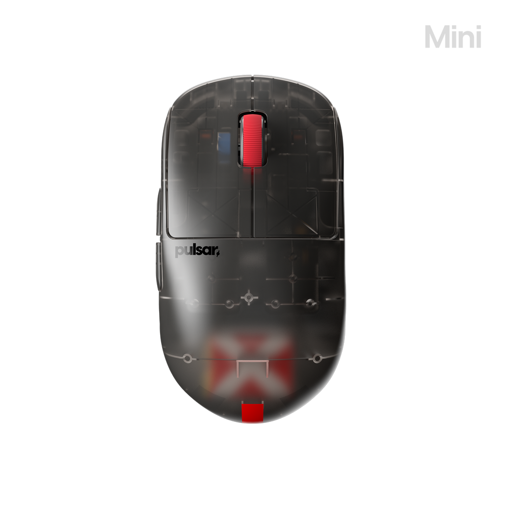 [Clear Black 에디션] X2H 미니 게이밍 마우스