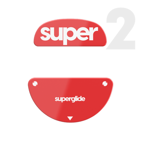 Superglide Glass mouse skates for Endgame gear XM2we