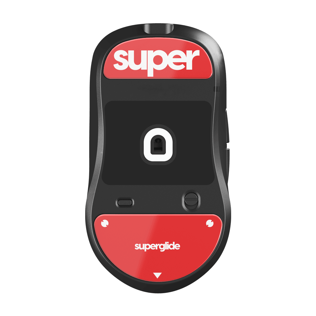 Superglide Glass mouse skates for Endgame gear XM2we