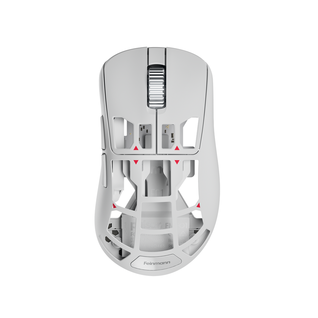 Feinmann F01 무선 게이밍 마우스 Alpine White