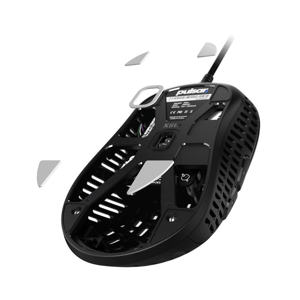 Pulsar PTFE mouse skates for Xlite Wired gaming mouse