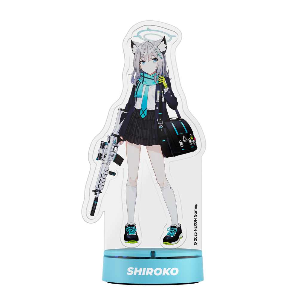 [블루아카이브 시로코 에디션] X2 CrazyLight 미디움 무선 게이밍 마우스