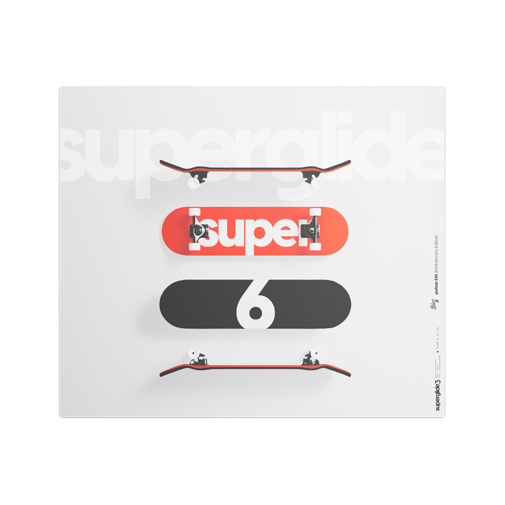 [6주년] Superglide3 Glass Mousepad - Type S