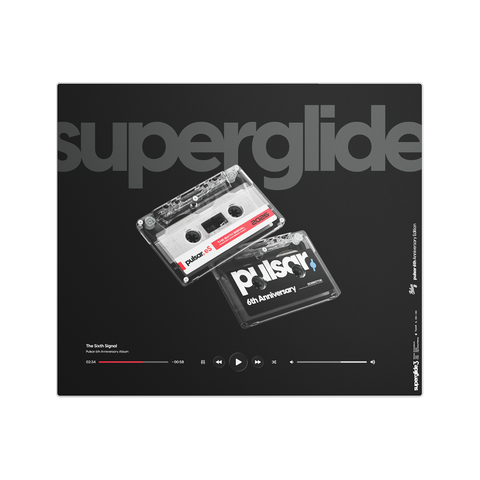 [6주년] Superglide3 Glass Mousepad - Type S