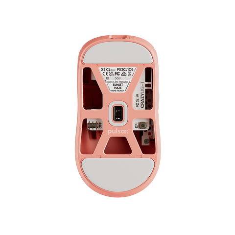 X2 CrazyLight 미니 무선 게이밍 마우스