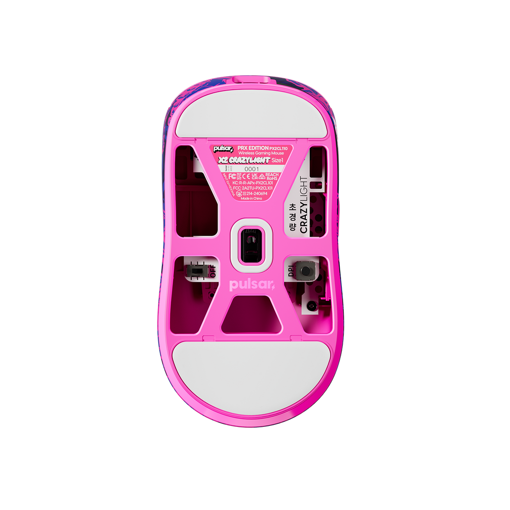 [PRX 에디션] X2 CrazyLight 미니 무선 게이밍 마우스