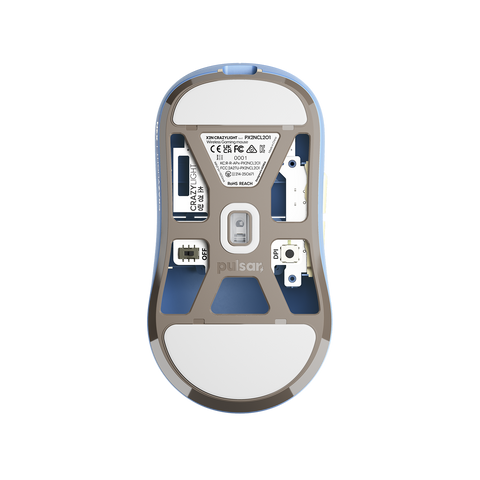 X2N CrazyLight 미디움 게이밍 마우스