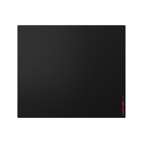 Black Superglide Glass Mousepad XL (Extra Large) tempered glass surface for ultra-smooth mouse movements and enhanced portability. Made with durable Gorilla Glass and an anti-slip silicone rubber base for maximum grip on surfaces