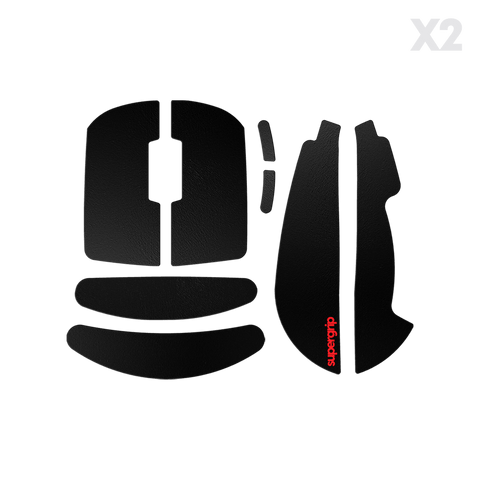 Pulsar gaming Gears Supergrip Grip Tape for X2 Gaming Mouse, providing enhanced grip and control Japan fabric Non-slip optimized for gaming precision