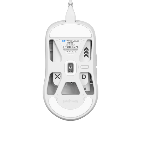 Discover the X2H Wired Gaming Mouse, featuring an ultra-lightweight design with an ergonomic higher hump for comfort. Equipped with the PAW3395 high-performance sensor and 32-bit Nordic MCU, this mouse offers precise control and a responsive gaming experience through a wired connection