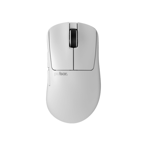 Xlite v3 Mini Gaming Mouse - Pulsar Gaming Gears White Optical swtich Ergonomic hand palm grips