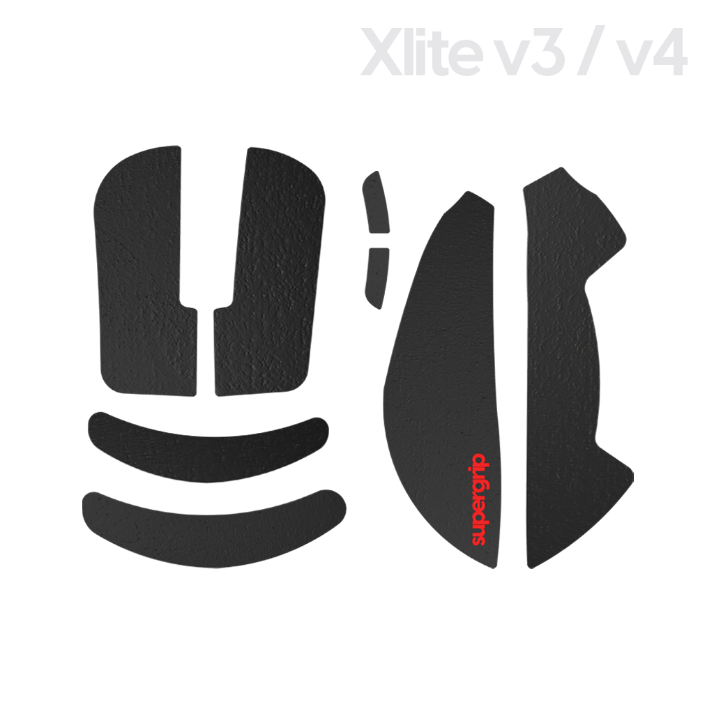 [슈퍼그립] Xlite v3, v4 마우스 그립테이프