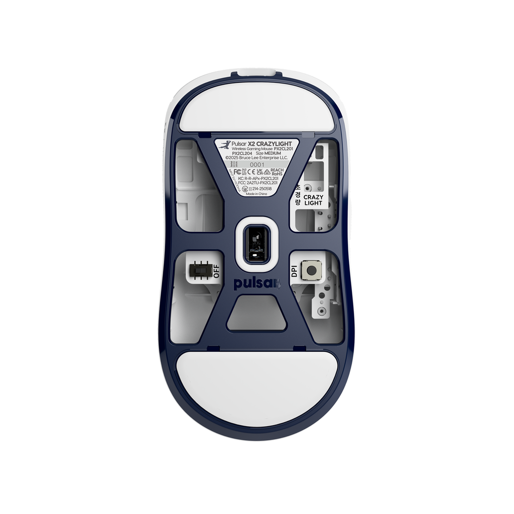 [Bruce Lee 85th Edition] X2 CrazyLight 미디엄 무선 게이밍 마우스