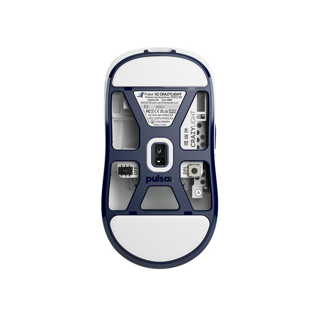 [Bruce Lee 85th Edition] X2 CrazyLight 미니 무선 게이밍 마우스