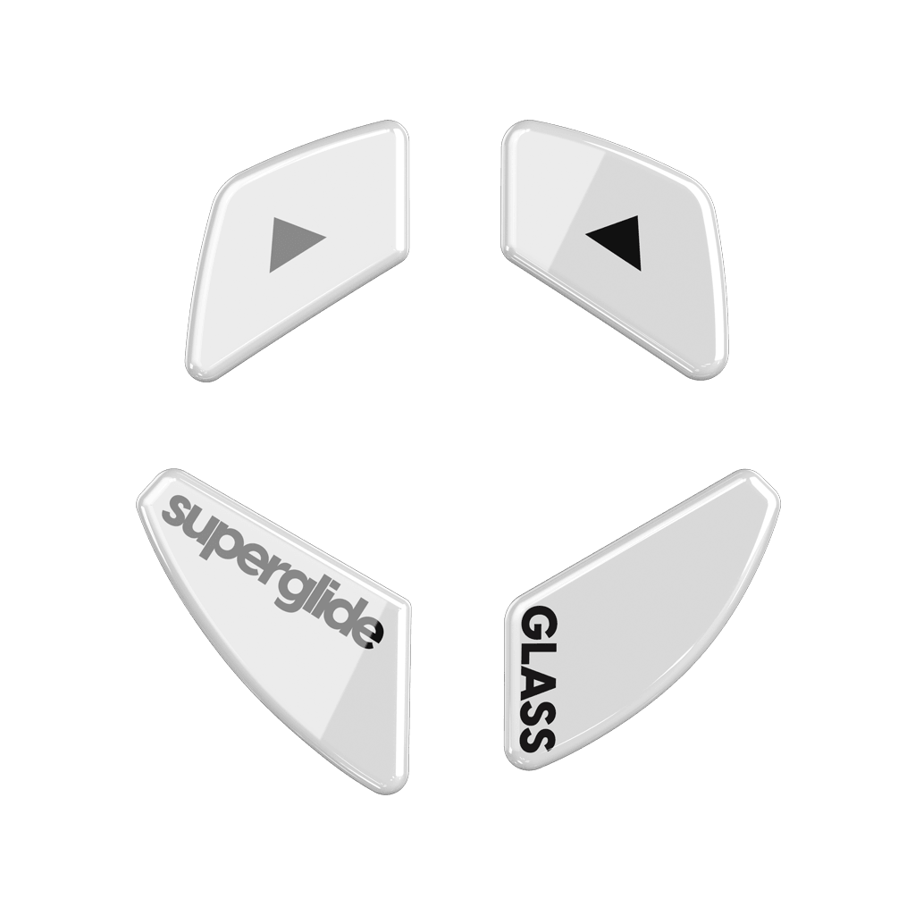 [글로리어스 모델 D] 슈퍼글라이드 유리 마우스피트