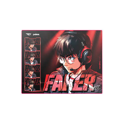 [예약구매 11월 중순 발송]슈퍼글라이드3 유리 마우스패드 - T1 Edition IN THE GAME FAKER