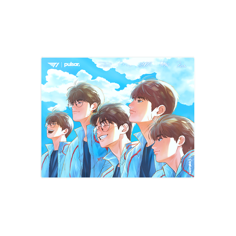 [예약구매 11월 중순 발송]슈퍼글라이드3 유리 마우스패드 - T1 Edition GOLDEN HOUR