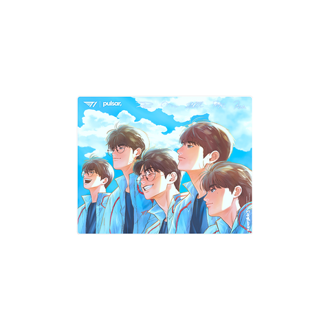 [예약구매 11월 중순 발송]슈퍼글라이드3 유리 마우스패드 - T1 Edition GOLDEN HOUR