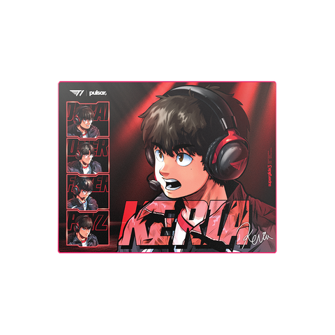 [예약구매 11월 중순 발송]슈퍼글라이드3 유리 마우스패드 - T1 Edition IN THE GAME KERIA