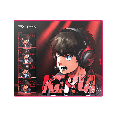 [예약구매 11월 중순 발송]슈퍼글라이드3 유리 마우스패드 - T1 Edition IN THE GAME KERIA