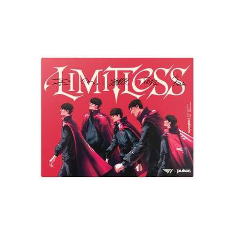 [예약구매 11월 중순 발송]슈퍼글라이드3 유리 마우스패드 - T1 Edition IN THE GAME LIMITLESS