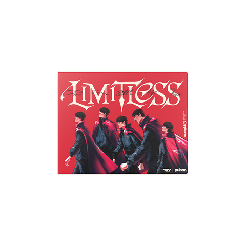 [예약구매 11월 중순 발송]슈퍼글라이드3 유리 마우스패드 - T1 Edition IN THE GAME LIMITLESS
