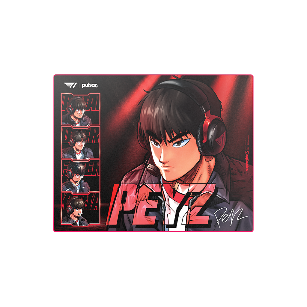 [예약구매 11월 중순 발송]슈퍼글라이드3 유리 마우스패드 - T1 Edition IN THE GAME PEYZ