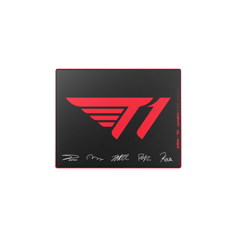[예약구매 11월 중순 발송]슈퍼글라이드3 유리 마우스패드 - T1 Edition Signature RED