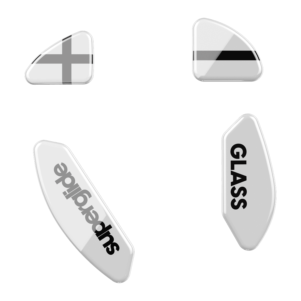 [Xtrfy M4 Wireless] 슈퍼글라이드 유리 마우스피트