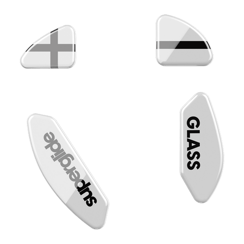 Superglide Glass mouse skates for Xtrfy M4 Wireless Gaming Mouse