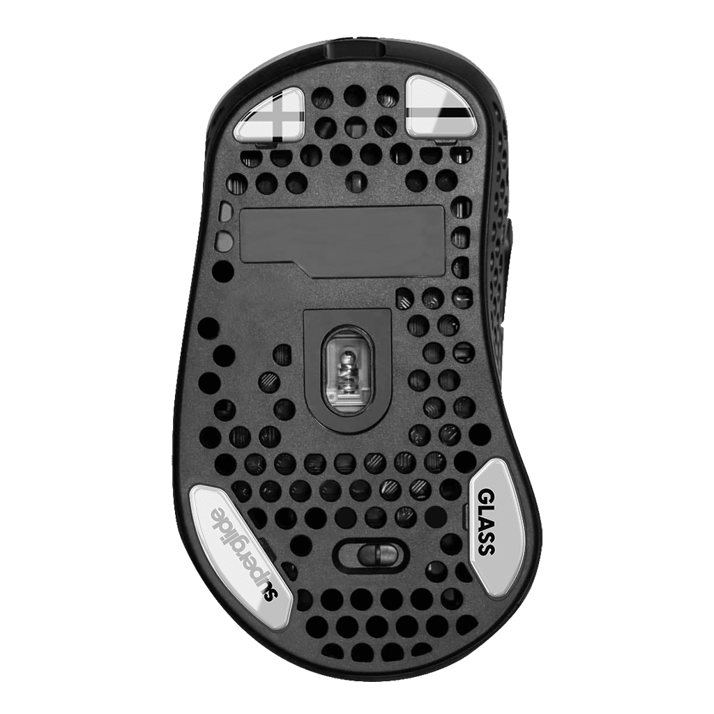 Superglide Glass mouse skates for Xtrfy M4 Wireless Gaming Mouse