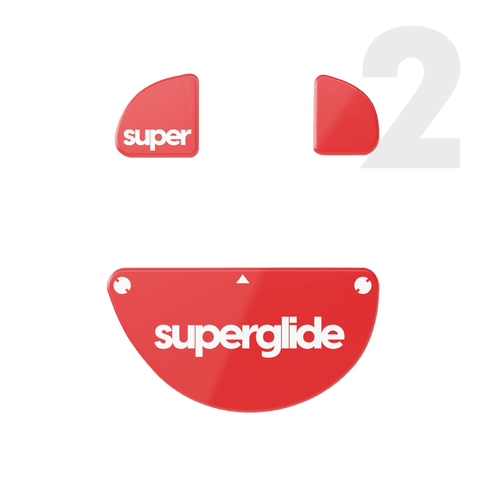 Superglide Glass mouse skates for Zowie EC Wireless Series