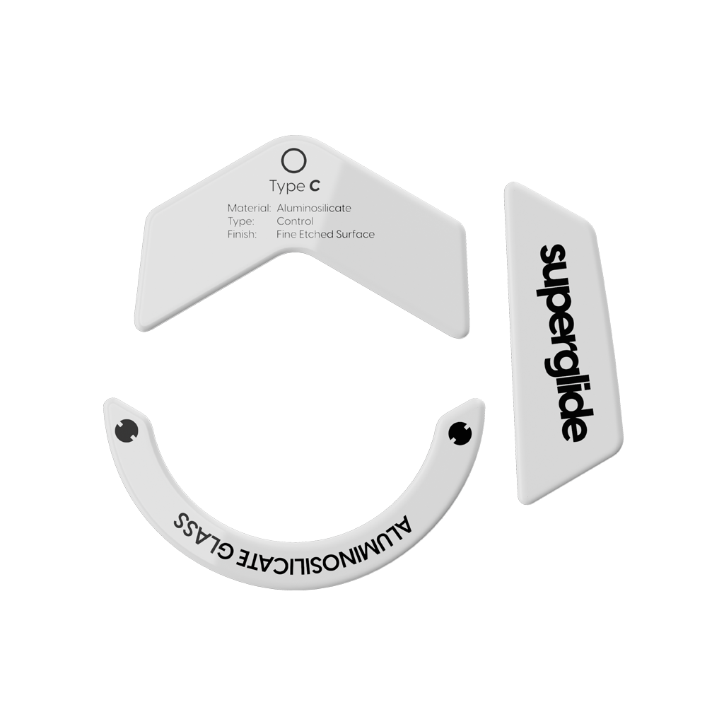 [로지텍 G502X] 슈퍼글라이드2 유리 마우스피트