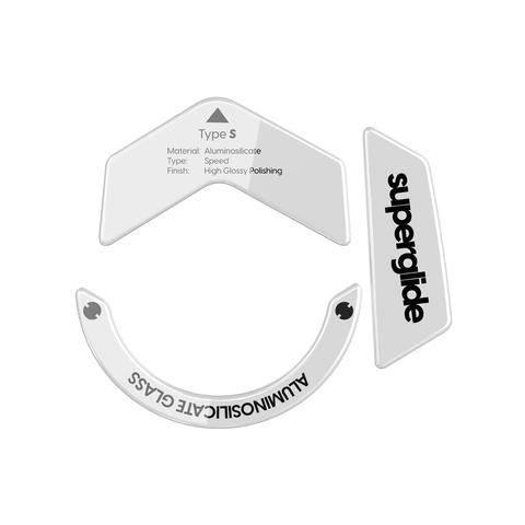 [로지텍 G502X] 슈퍼글라이드 유리 마우스피트 타입-S