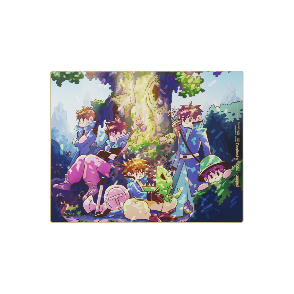 [예약구매 12월 말 발송]슈퍼글라이드3 유리 마우스패드 - T1 Edition Forest of Dreams