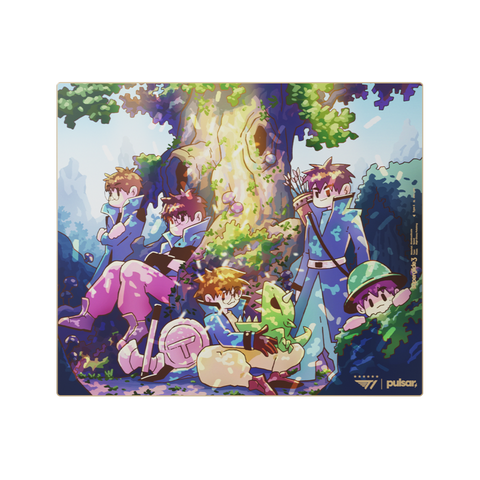[예약구매 12월 말 발송]슈퍼글라이드3 유리 마우스패드 - T1 Edition Forest of Dreams