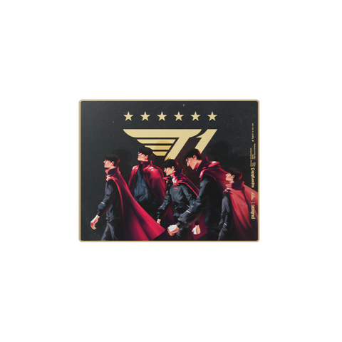 [예약구매 12월 말 발송]슈퍼글라이드3 유리 마우스패드 - T1 Edition Gold Dynasty
