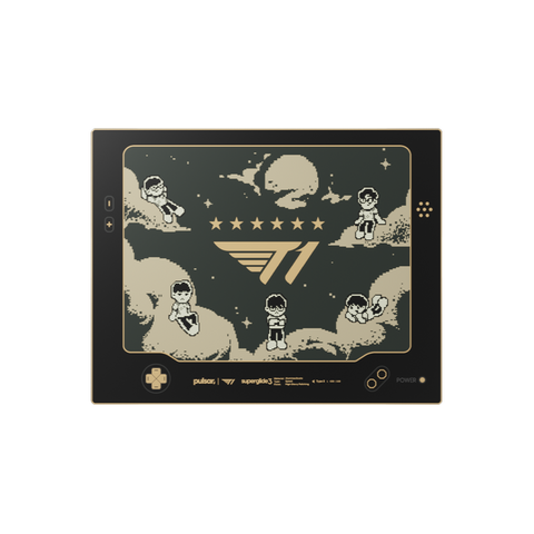 [예약구매 12월 말 발송]슈퍼글라이드3 유리 마우스패드 - T1 Edition Pixel Universe