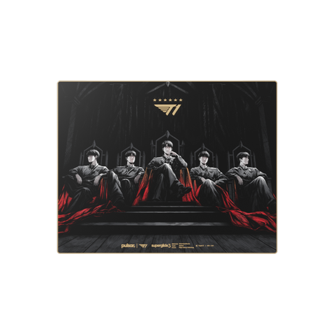 [예약구매 12월 말 발송]슈퍼글라이드3 유리 마우스패드 - T1 Edition The Throne