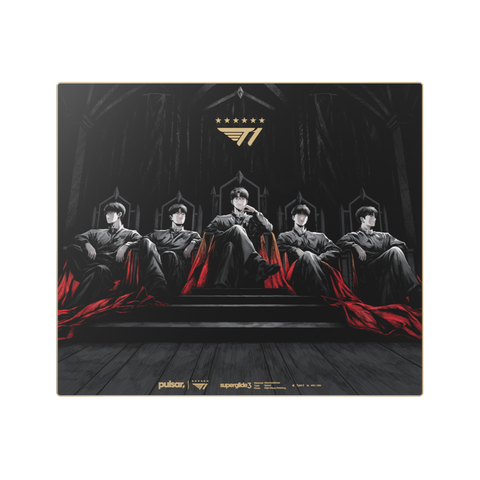 [예약구매 12월 말 발송]슈퍼글라이드3 유리 마우스패드 - T1 Edition The Throne