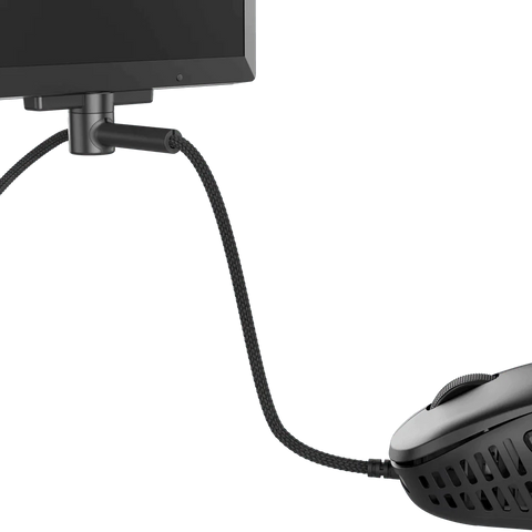 Micro Bungee ES - Pulsar Gaming Gears Mouse Cable Holder for Drag-Free Gaming Wireless-Like Experience Design award Free Motion